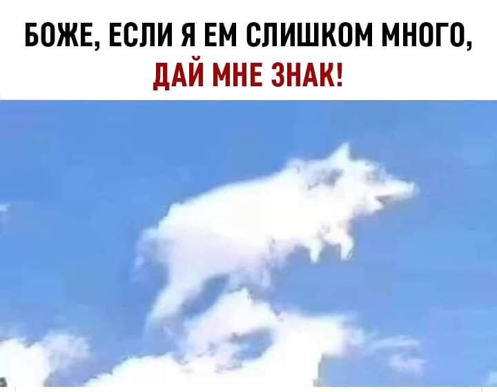 БОЖЕ если я ем слишком много дАЙ мнв ЗНАК