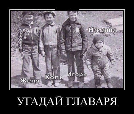 УГАДАЙ ГЛАВАРЯ