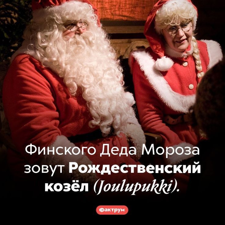 ФинЁЁого Дедах Морбза зовут Рождественский козёл оиіириісіа