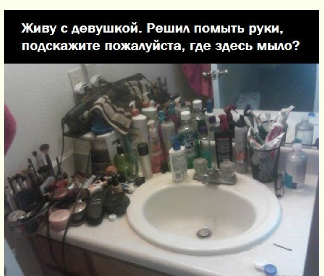 Живу с девушкой Реши помыть руки подскажите пожадуйста где здесь мыш