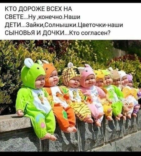 КТО ДОРОЖЕ ВСЕХ НА СВЕТЕНу конечноНаши ДЕТИЗайкиСопнышкиЦветочкинаши СЫНОВЬЯ И ДОЧКИ Кто согласен7