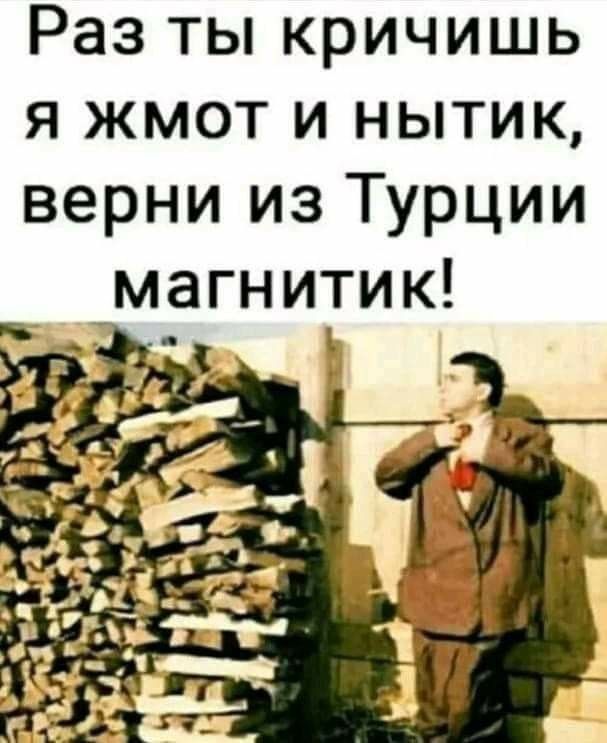 Разтьпкричишь я жмот и нытик верниизТУрции магнитик