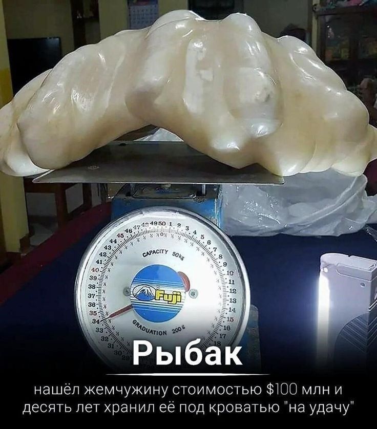 нашёл жемчужину стоимостью 100 млн и десять лет хранил её под кроватью на удачу