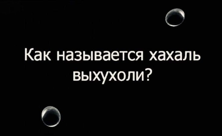 О Как называется хахаль выхухоли Э