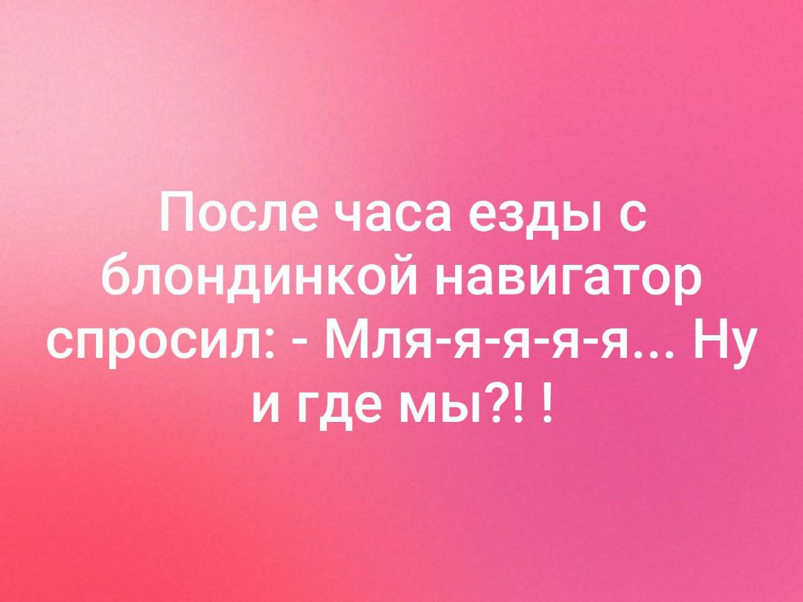 часа езды с Мнкой навигатор спросил Мля я я я я Ну и где мы