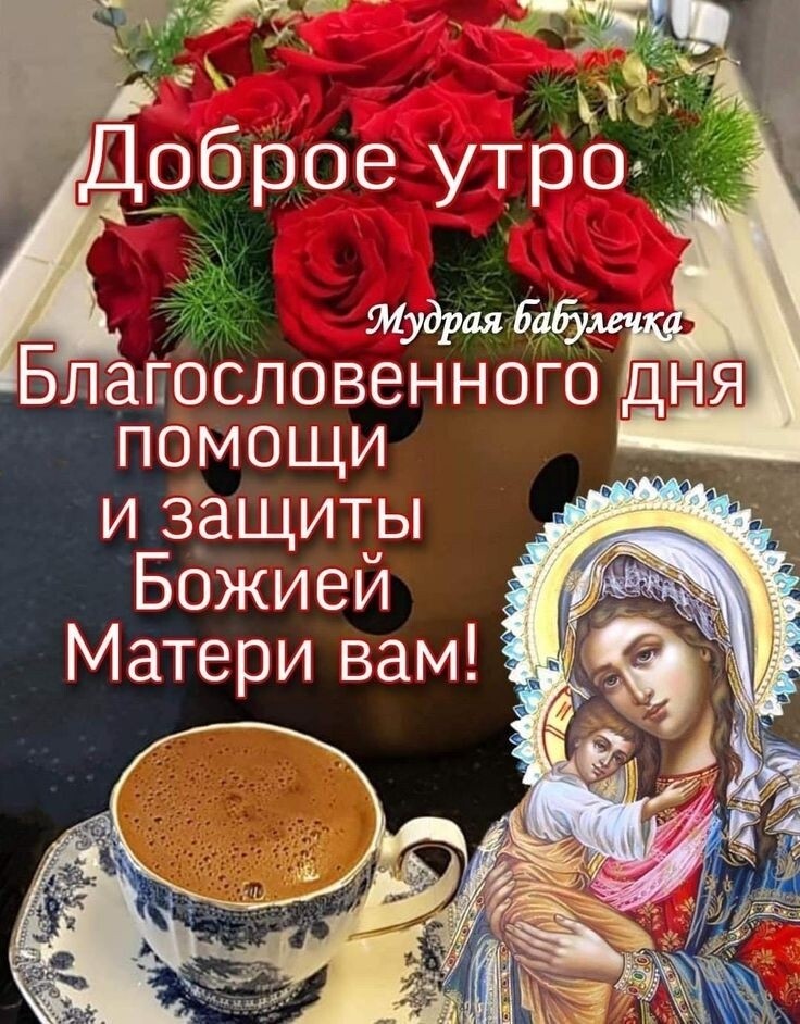 Мудраялбард Благословенного дня помощи изащитцы Божиеи Матери вам