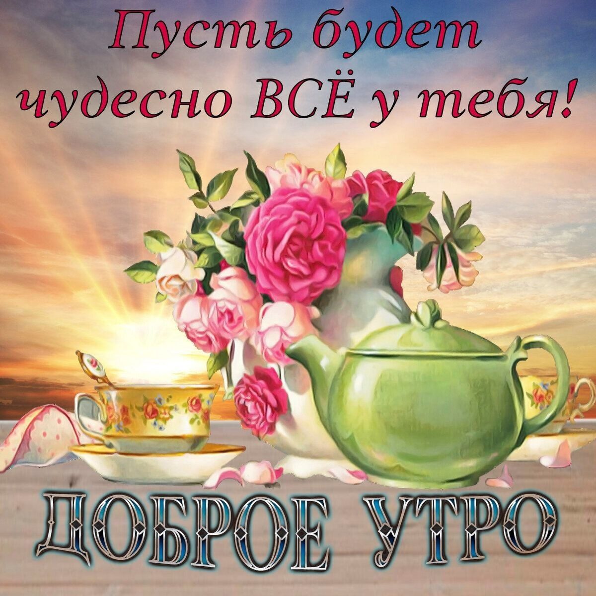 Чудесно все у тебя