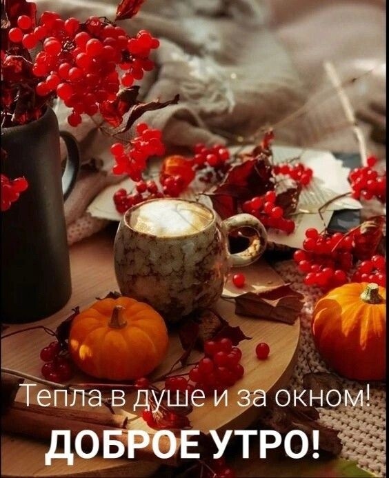 Тепла в душе и за окно довРоЕ УТРОЁ