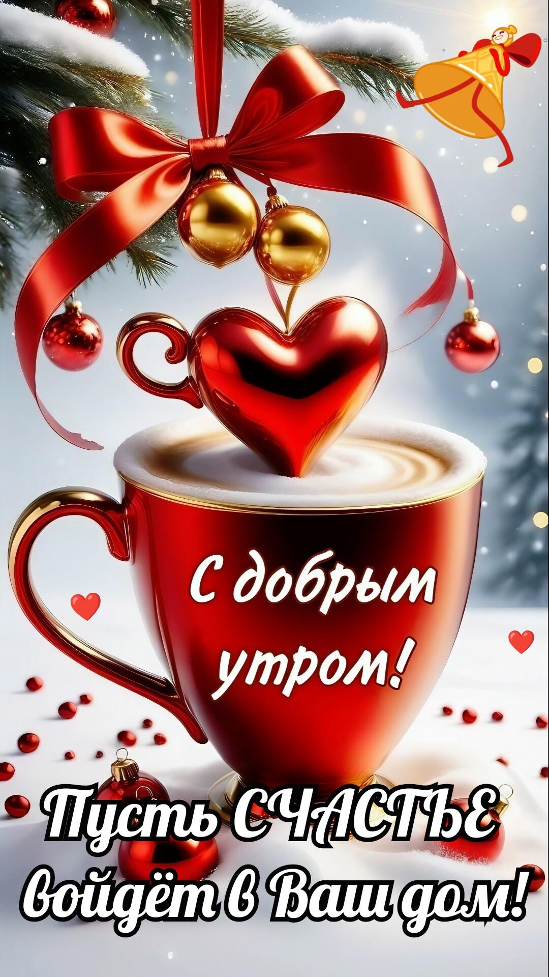 С добрым утром! Пусть СЧАСТЬЕ войдёт в Ваш дом!