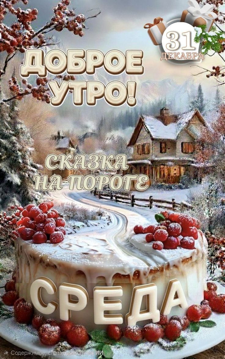 Доброе утро! Сказка на пороге Среда. 31 декабря
