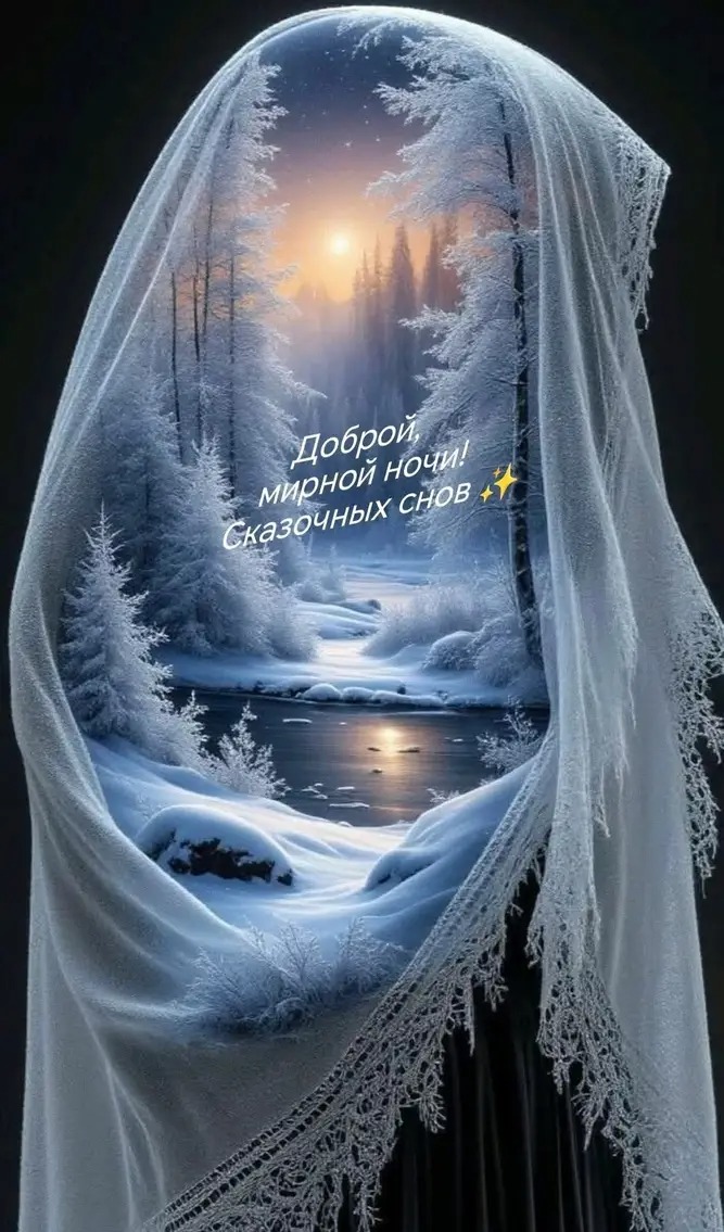 Доброй мирной ночи! Сказочных снов
