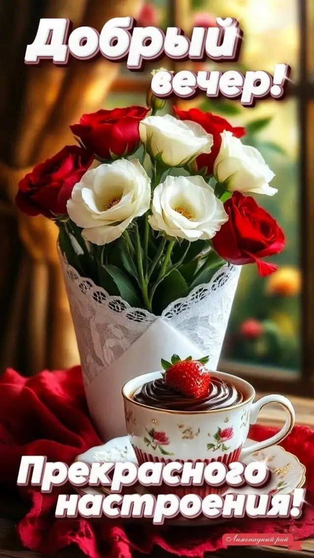 Добрый вечер! Прекрасного настроения!
