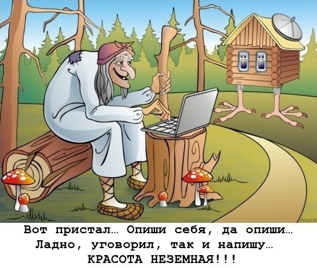 Вот пристал Опиши себя да оййаи Ладно уговорил так и напишу КРАСОТА НЕЗЕМНАЯ
