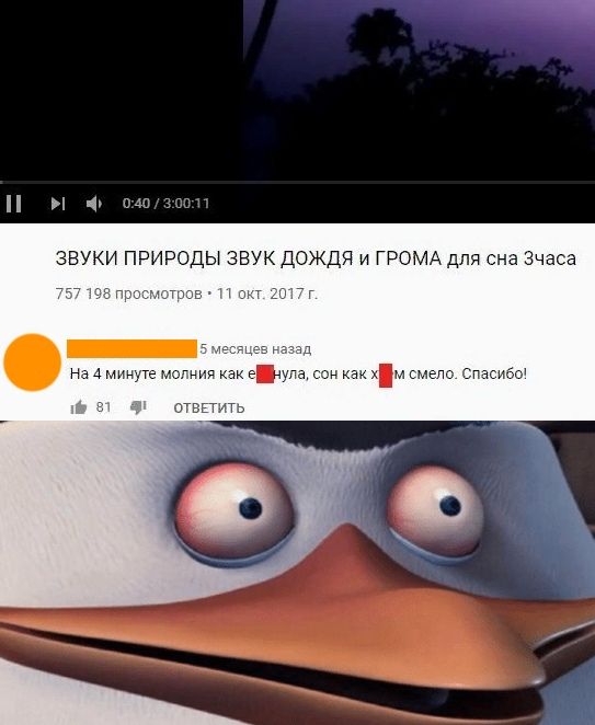 Маз ЗВУКИ ПРИРОДЫ ЗВУК ДОЖДЯ и ГРОМА дп мм шт