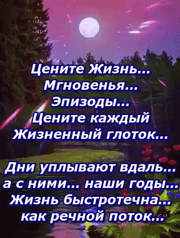 ЦейитёЖиЗнь Мгновенья Эпизоды Цените каждый Жизненный глоток дни уплывают вдаль а с ними наши годы Жизнь быстротечнад как речной поток