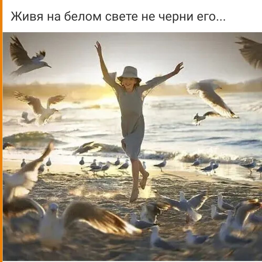 ЖИВЯ НЭ белом свете не ЧЭРНИ его