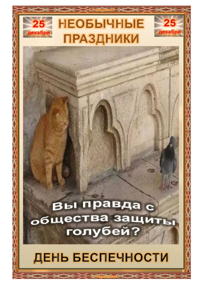 Ве правда  '; общества защщить: голубеи? Г