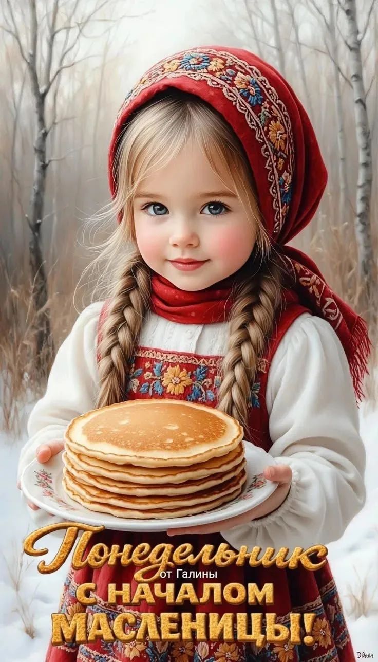 Понедельник от Галны? с началом Масленицы!