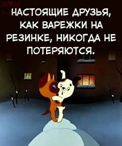 НАСТОЯЩИЕ ДРУЗЬЯ КАК ВАРЕЖКИ НА РЕЗИНКЕ НИКОГАА НЕ ПОТЕРЯЮТСЯ