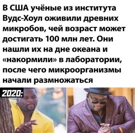 В США учёные из института Вудс Хоуп оживили древних микробов чей возраст может достигать 100 млн лет Они нашли их на дне океана и накормили в лаборатории после чего микроорганизмы начали размножаться