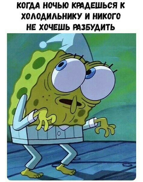 КОГДА НОЧЬЮ ШАЕШЬСЯ к холодильнику И НИКОГО НЕ ХОЧЕШЬ ПЗБУАИТЬ