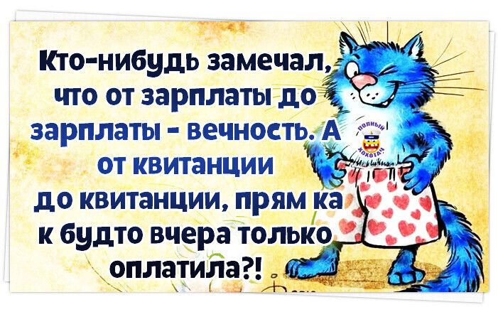 зарплаты вечность от квитанции