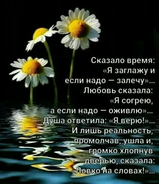 Сказано время Я загпажу и _ если надо запечу Любовь сказала Я согрею а если надо оживпю ша оветипа_я_верю_ _ И лишь реальнзітьт