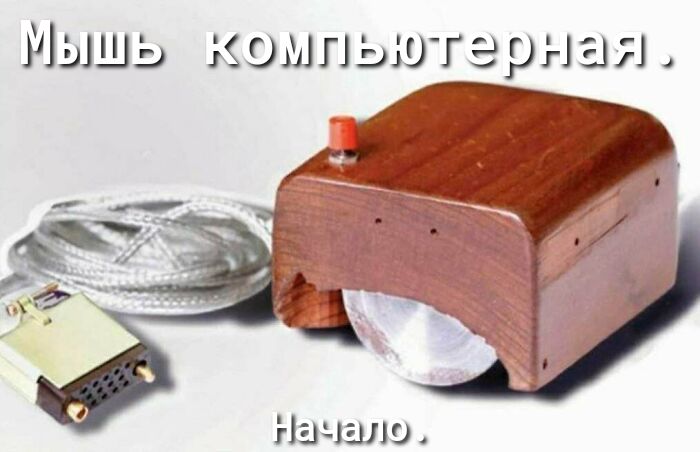 Мышь компьютерная Начало