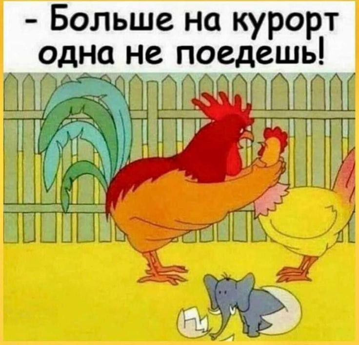 - Больше на курорт одна не поедешь!