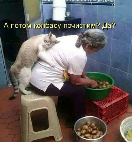 У олбасу почистим да?.