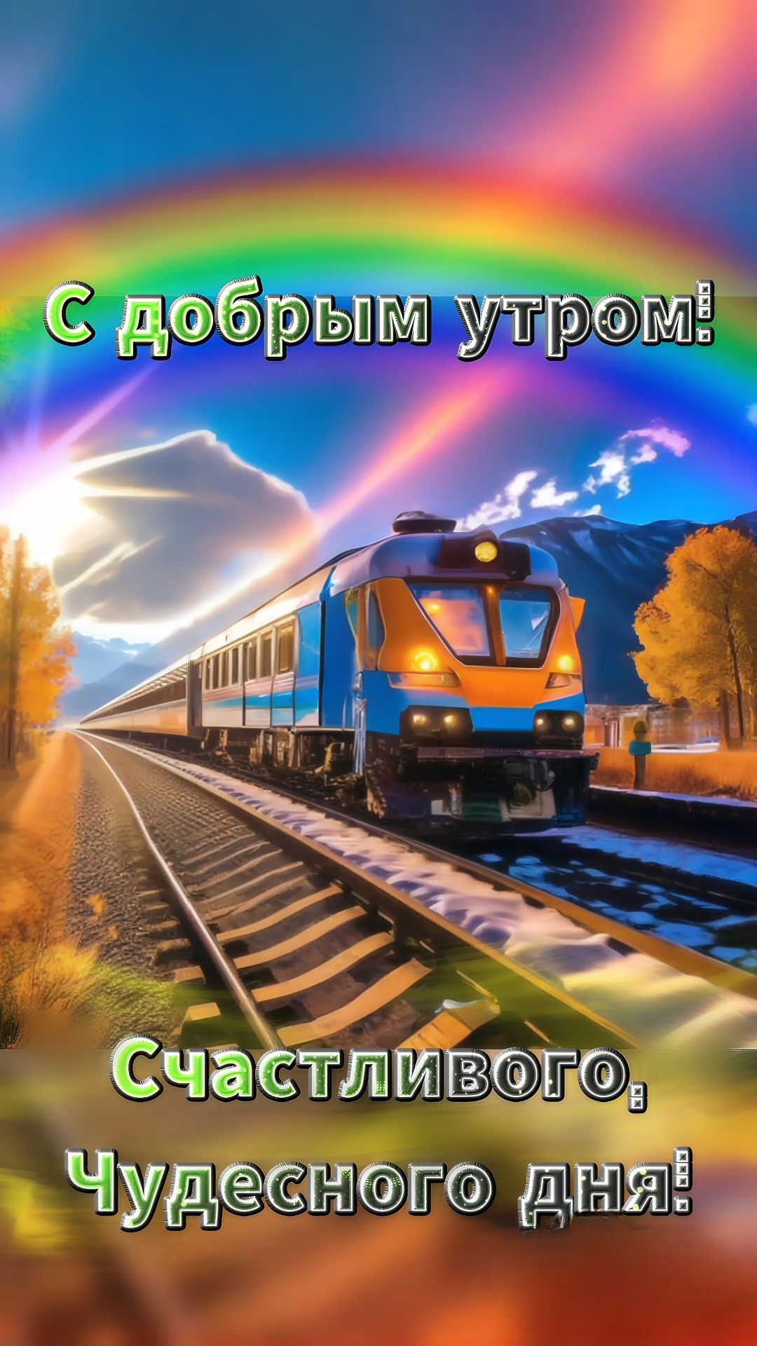 С добрым утром! Счастливого, Чудесного дня!