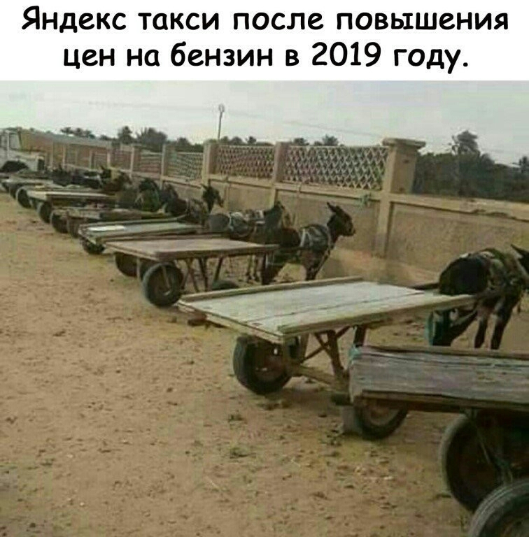 Яндекс такси после повышения цен на бензин в 2019 году