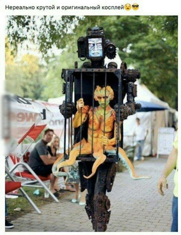 Нереально крутой и оригинальный косплей