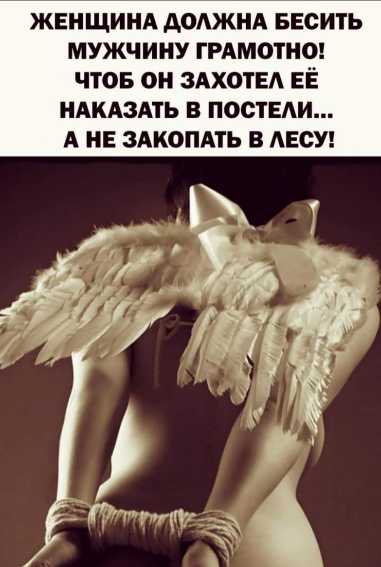 ЖЕНЩИНА АОАЖНА БЕСИТЬ МУЖЧИНУ ГРАМОТНО ЧТОБ ОН ЗАХОТЕА ЕЁ НАКАЗАТЬ В ПОСТЕАИ А НЕ ЗАКОПАТЬ В АБСУ