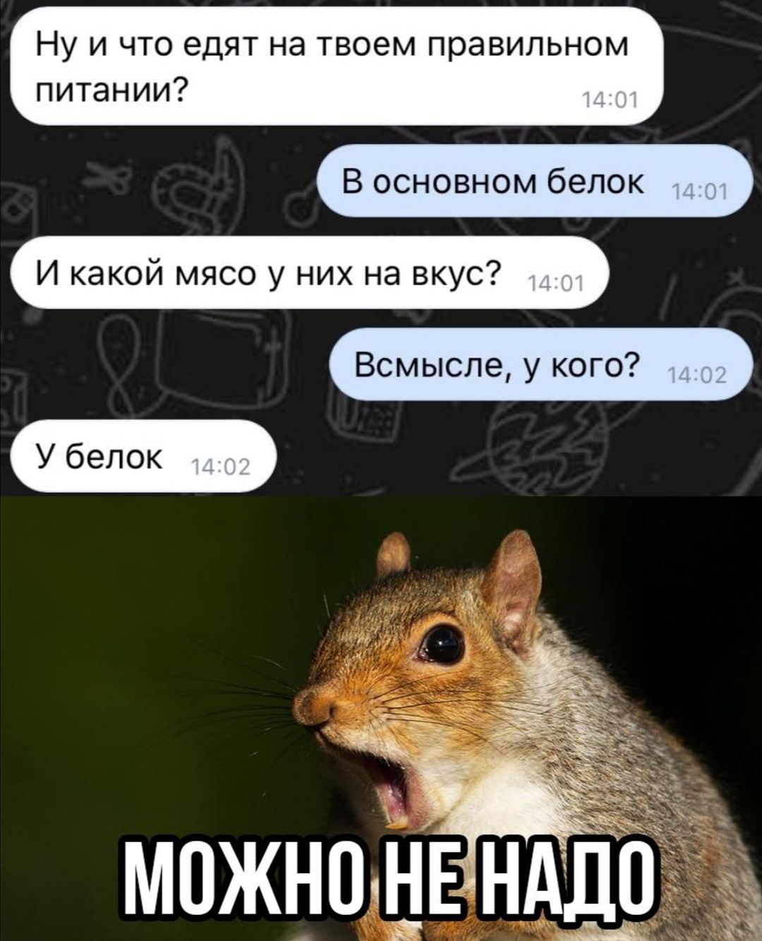 НУ И ЧТО едят Нд ТВОЭМ правильном питании В основном белок И какой мясо у них на вкус Всмысле у кого