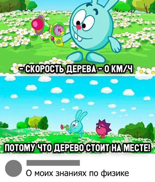 О моих знаниях по физике