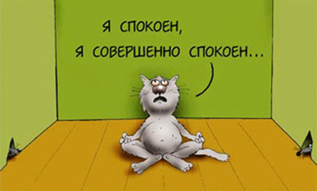 Я СПОКОЕН Я СОВЕРШЕННО СПОКВЕН