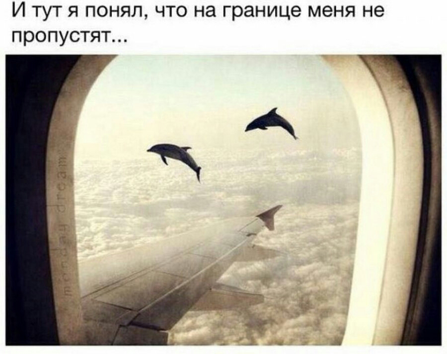 И тут я понял что на границе меня не пропустят