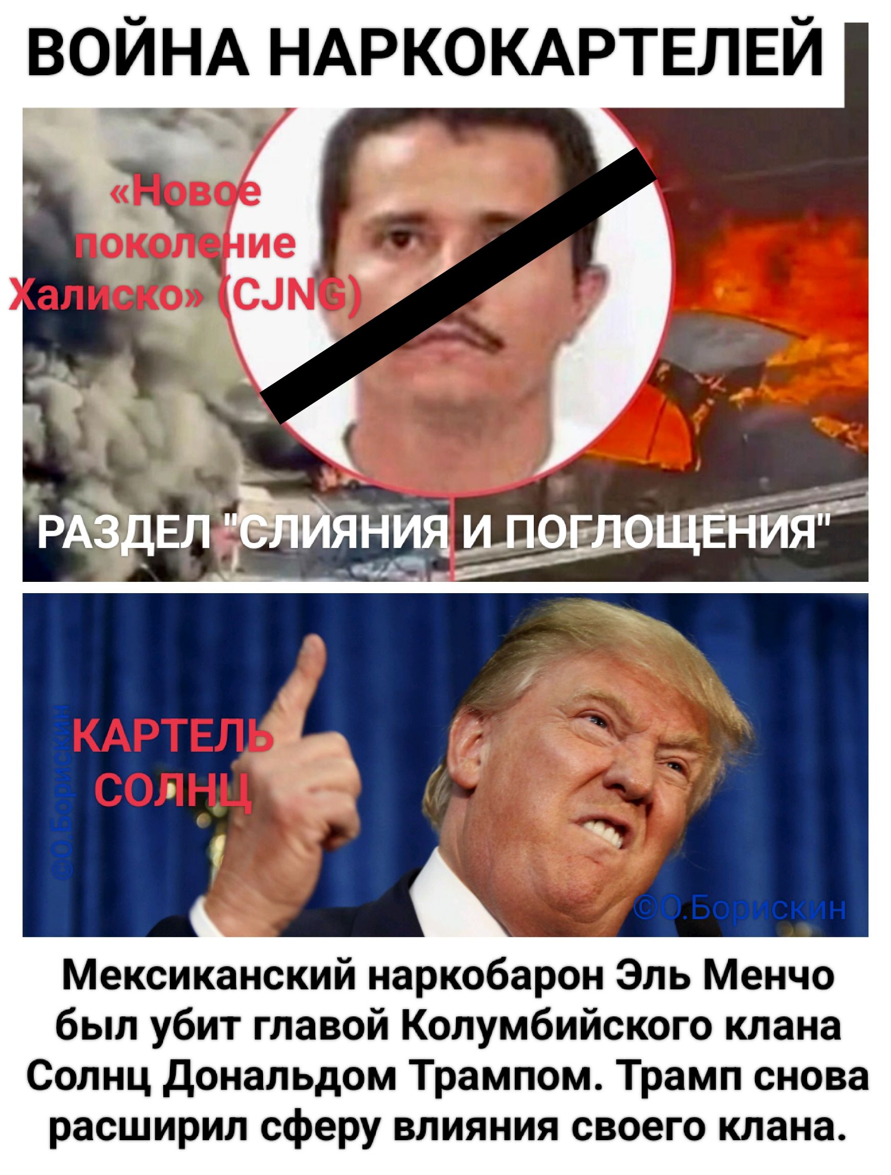 ВОЙНА НАРКОКАРТЕЛЕЙ. «Новое поколение Халиско» (CJNG). РАЗДЕЛ 
