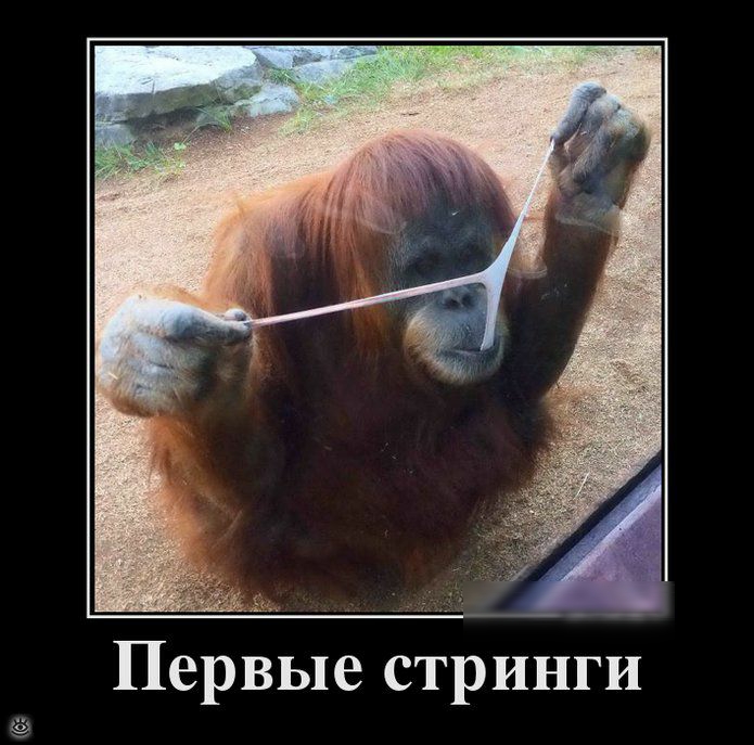 Первые стринги