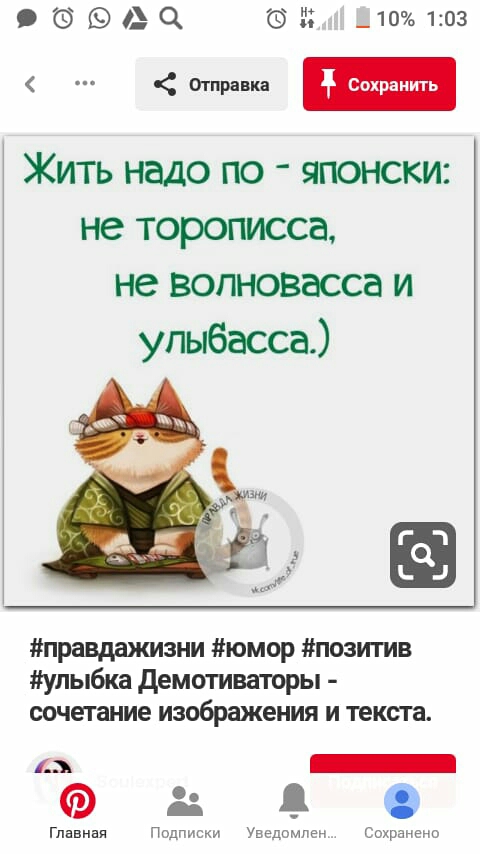 ФЭФЦ ФЗ _10103 Жить надо по японски не торописса не вопновасса и упыбасса правдажизни юмор позитив упыбка демотиваторы сочетание изображения и текста 13 _ ЗДФ Главная Подписку Уведомпен Сохранено