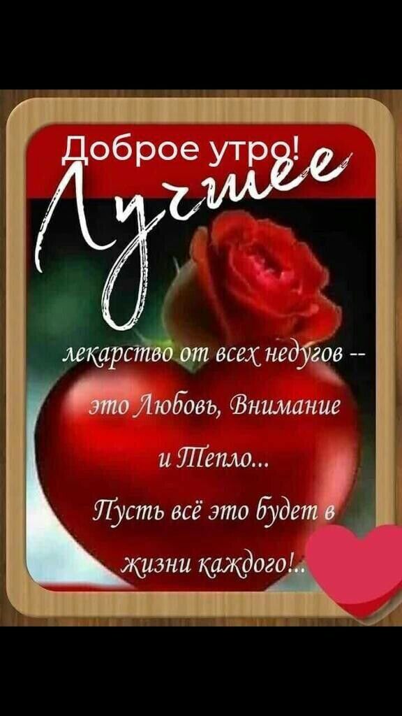 Доброе утр О рсаыметдщ щюбовь нимание и ЛТепло Пусть всё это Буде жизни каждого