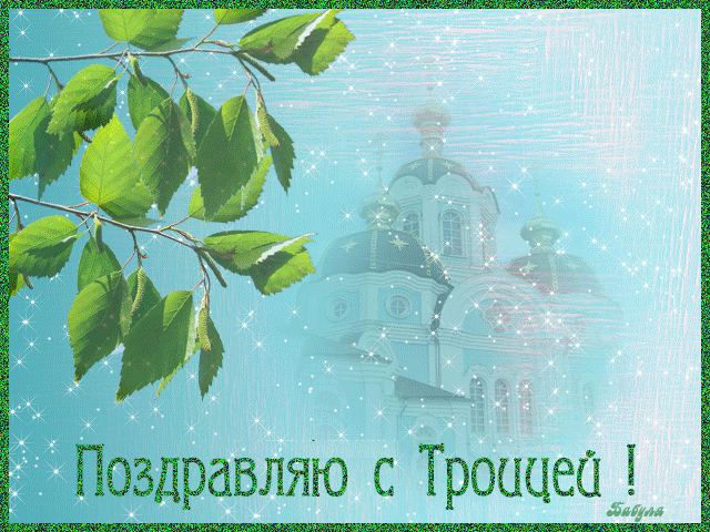 Поздравляю с Троицей !
