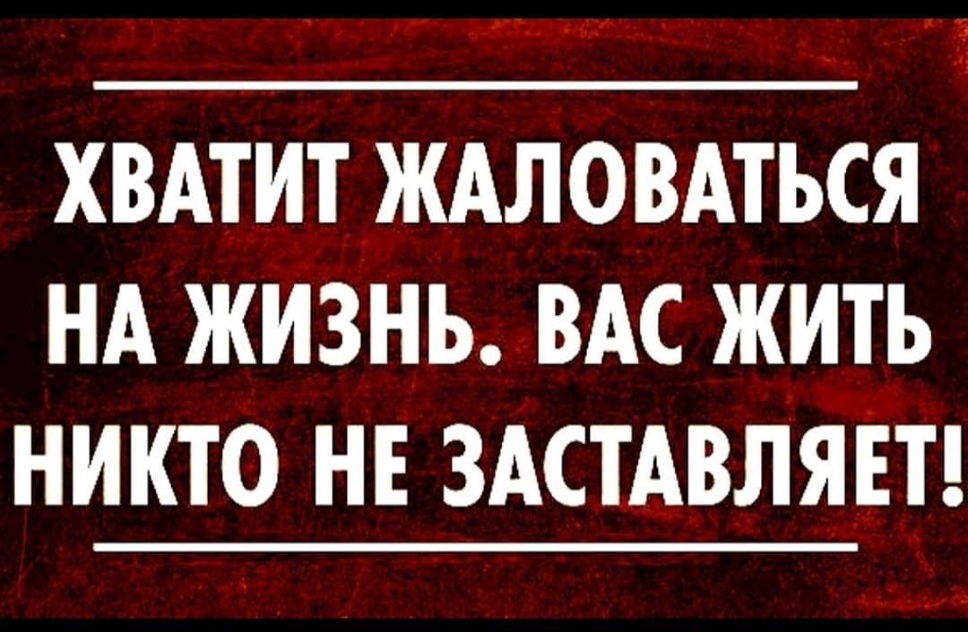 хвдтитжАловдться нд жизнь ВАС жить никто не 3АстАвляЕт