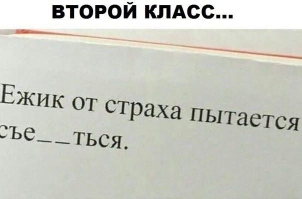 ВТОРОЙ КЛАСС