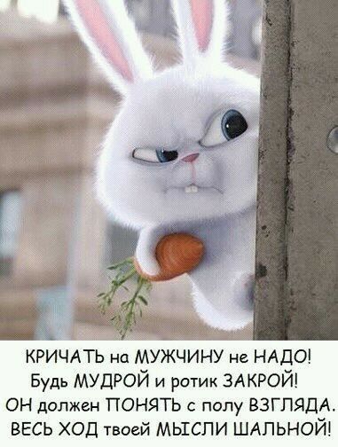 КРИЧАТЬ на мужчину на НАДО Будь МУДРОЙ и ротик ЗАКРОЙ ОН должен ПОНЯТЬ полу ВЗГЛЯДА ВЕСЬ ХОД твоей МЫСЛИ ШАПЬНОЙ
