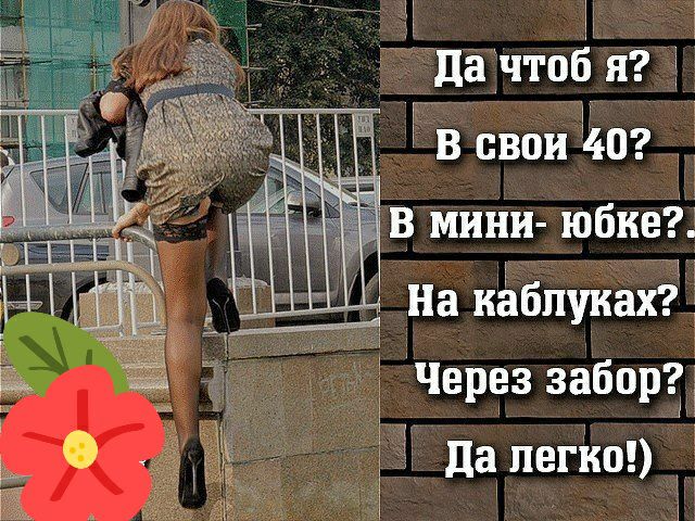 м 3 да чтоб я В СВОИ 40 В мини юбке На каблуках Через заборд дд пегію