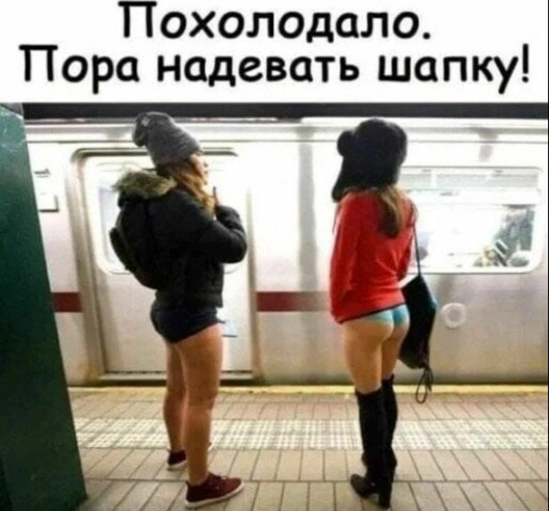 Похолодало Пора надевать шапку