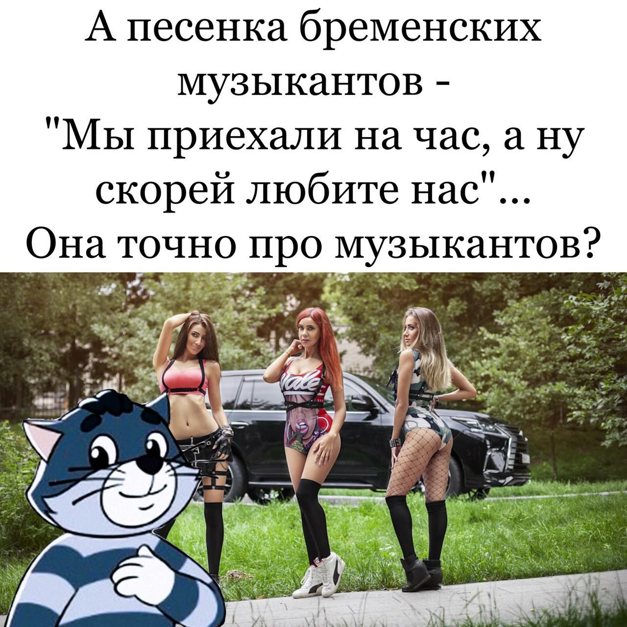 А песенка бременских музыкантов Мы приехали на час а ну скорей любите нас Она точно про музыкантов