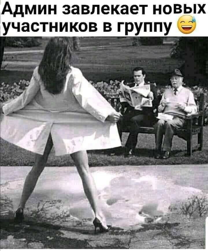 Админ завлекает новых участников в группу ___ ____